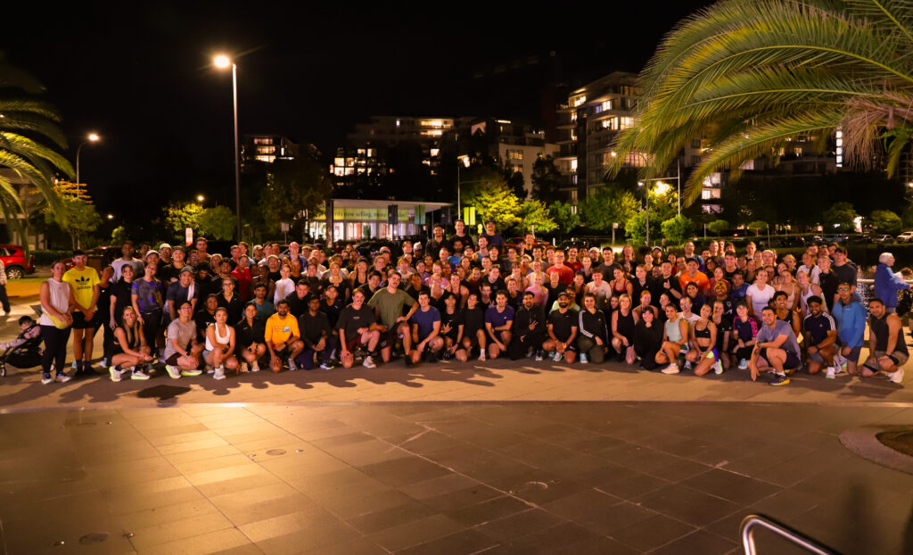 Hills Run Club at HRC Night Run #4