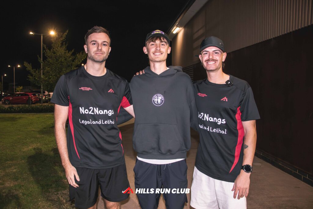Hills Run Club at HRC Night Run #8