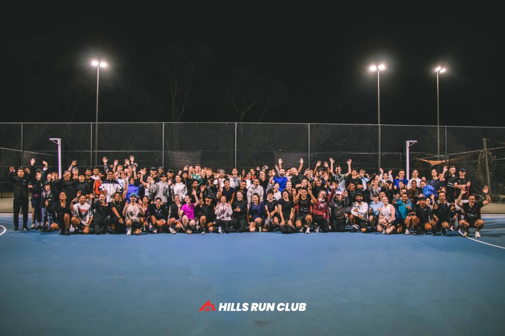 Hills Run Club at HRC Night Run #8